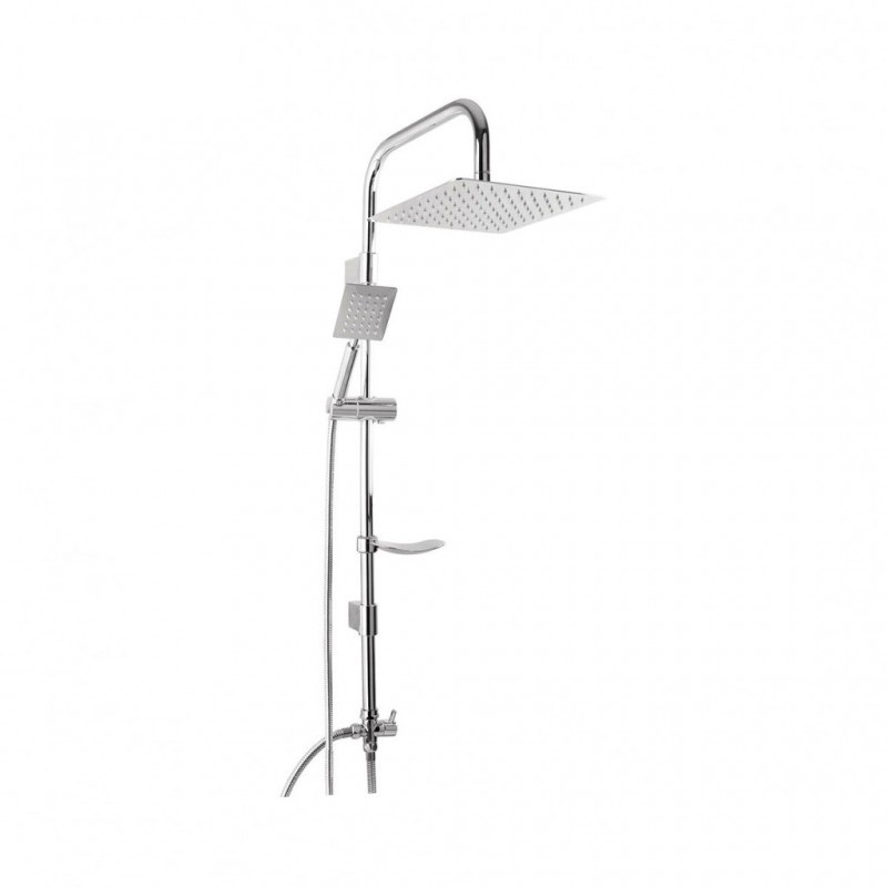 علم دوش دوکاره سردوش گوشی استیل کد 1033