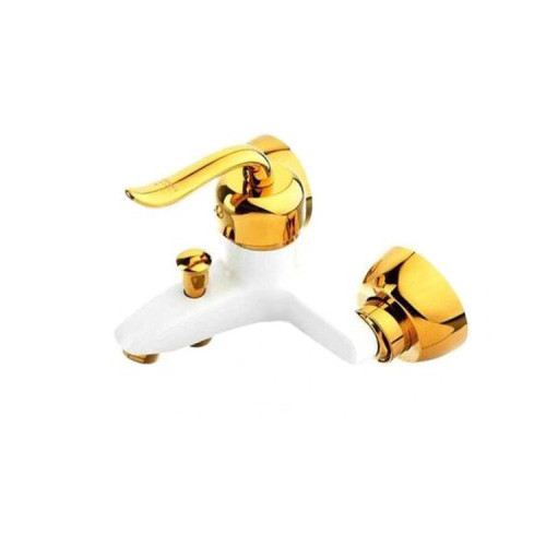 دوشی قاجاری سفید طلایی