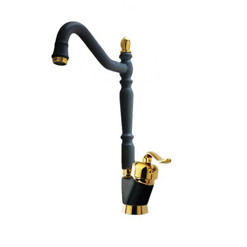 ظرفشویی قاجاری مشکی طلایی