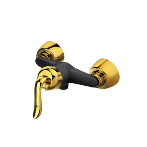 توالت قاجاری مشکی طلایی