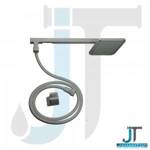 علم دوش پلاستیکی درجه 1 اویار رنگ طوسی